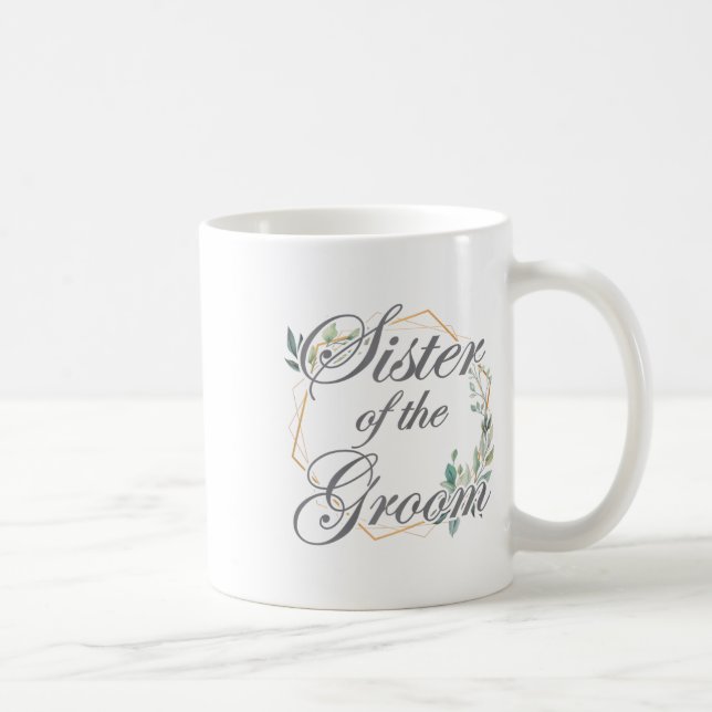 Hochzeitsheim-Brautparty Kaffeetasse (Rechts)