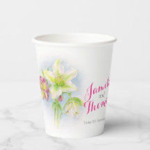 Hochzeitshellebohrer, grün, rosa, blühende Wasserf