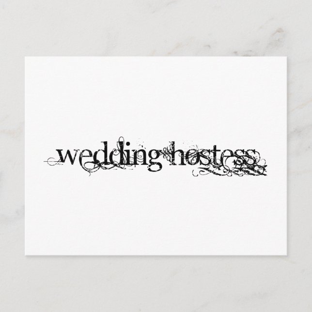 Hochzeitsherberge Postkarte (Vorderseite)
