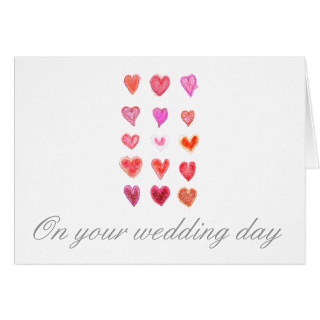 Hochzeitsherzen (Vorderseite (Horizontal))