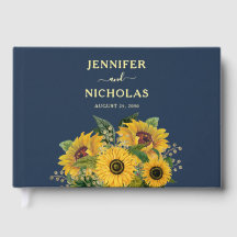 Hochzeitshochzeit der Blauen Sonnenblume in Elegan