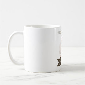 Hochzeitsillustration Zazal Glückliche Hochzeit mi Kaffeetasse
