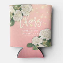 Hochzeitsjubeln zur Liebe Chic Hydrangea String Li Dosenkühler