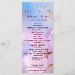 Hochzeitskalk Programm