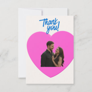 Hochzeitskarte Danke