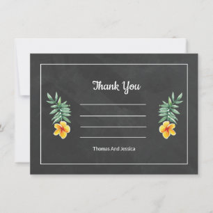 Hochzeitskarte Dankeskarte