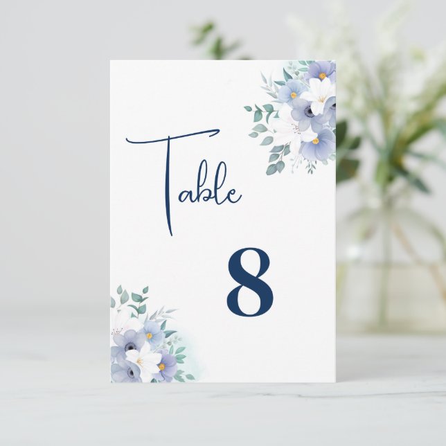 Hochzeitskarte Dankeskarte (Stehend Vorderseite)