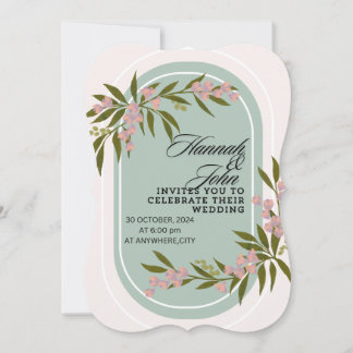 Hochzeitskarte Einladung