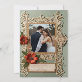 Hochzeitskarte Einladung
