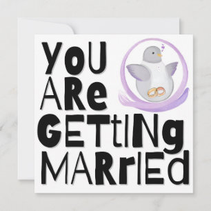 Hochzeitskarte Feiertagskarte