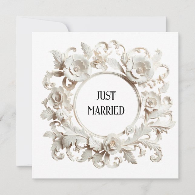 Hochzeitskarte Feiertagskarte (Vorderseite)