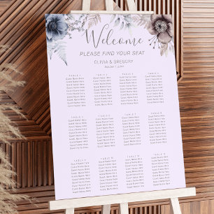 Hochzeitskarte für die PastelSpring-Blume Poster