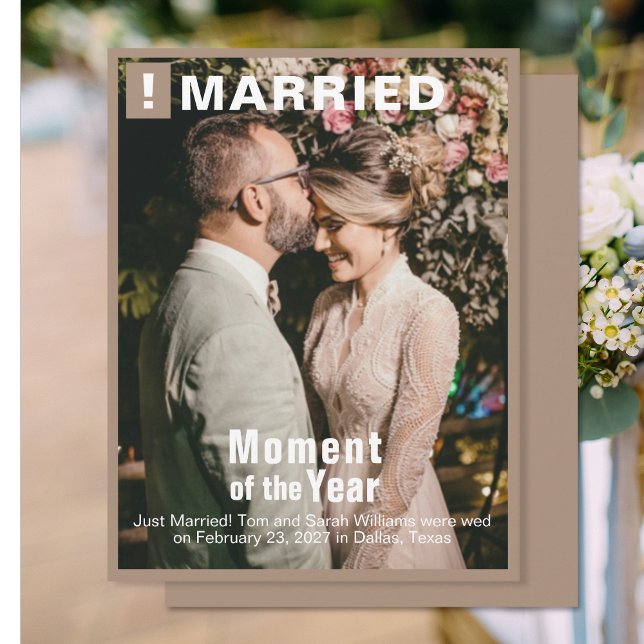 Hochzeitskarte für Foto Fun Magazine hinzufügen (Von Creator hochgeladen)