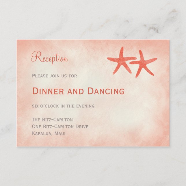 Hochzeitskarte für Wasserfarben Begleitkarte (Vorderseite)