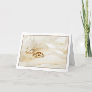 Hochzeitskarte - Herzlichen Glückwunsch zum großen Karte