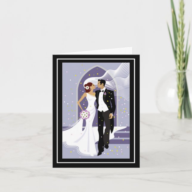 Hochzeitskarte Karte (Vorderseite)