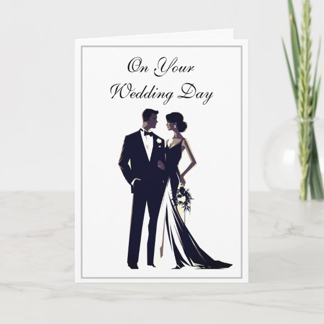 Hochzeitskarte Karte (Vorderseite)