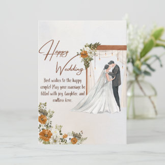 Hochzeitskarte Karte