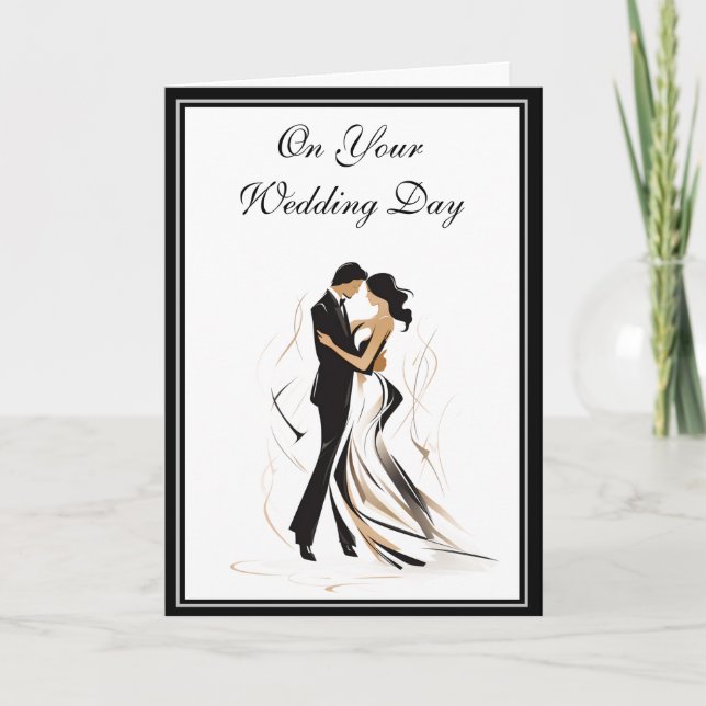 Hochzeitskarte Karte (Vorderseite)