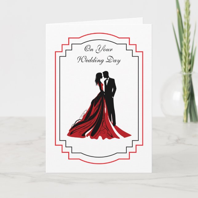 Hochzeitskarte Karte (Vorderseite)