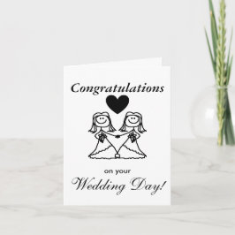 Hochzeitskarte Karte