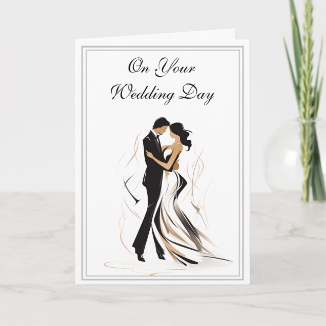Hochzeitskarte Karte (Vorderseite)