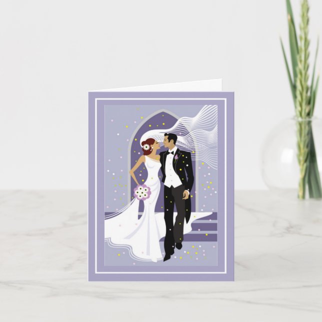 Hochzeitskarte Karte (Vorderseite)