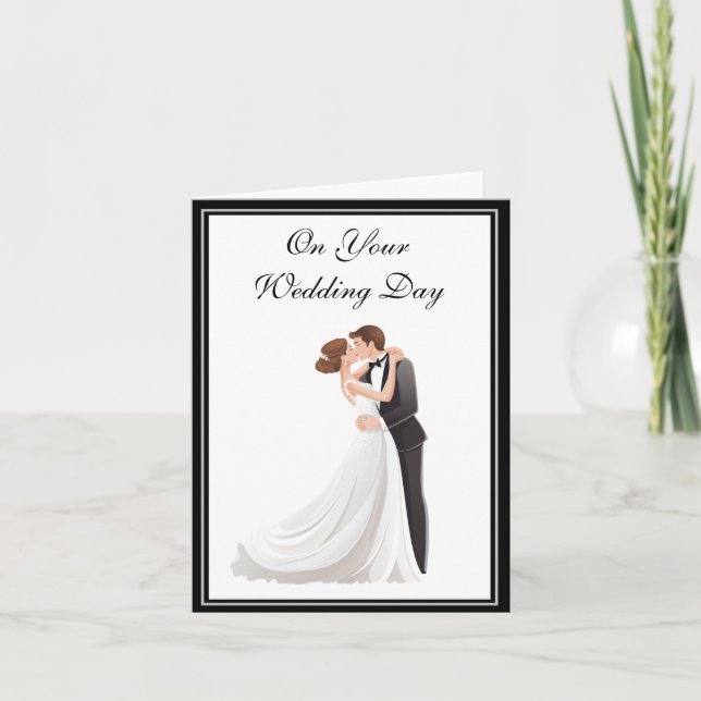 Hochzeitskarte Karte (Vorderseite)
