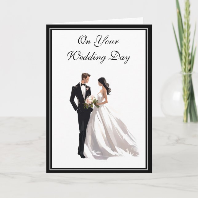 Hochzeitskarte Karte (Vorderseite)