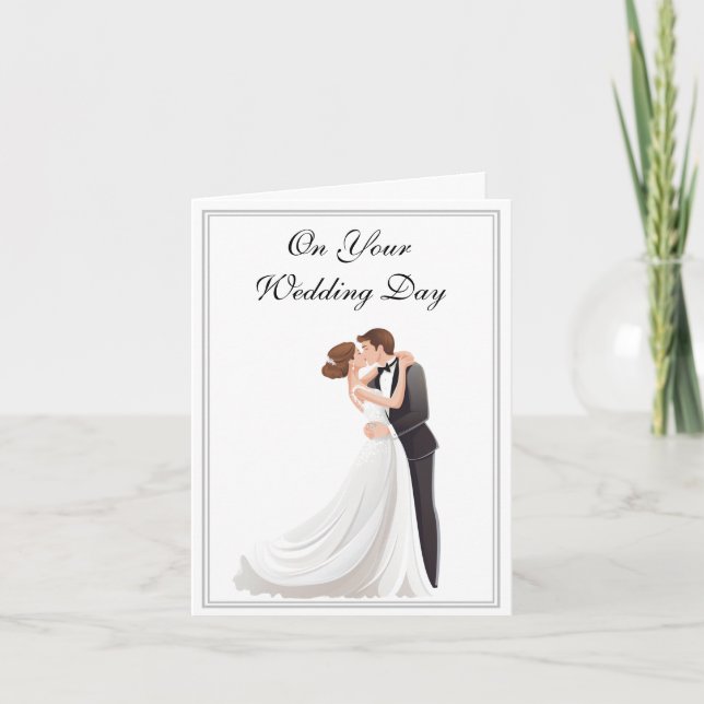 Hochzeitskarte Karte (Vorderseite)