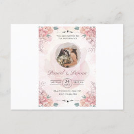 Hochzeitskarte Postkarte