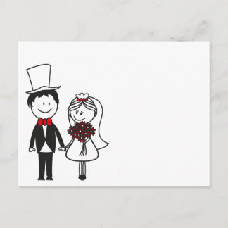 Hochzeitskarte Postkarte