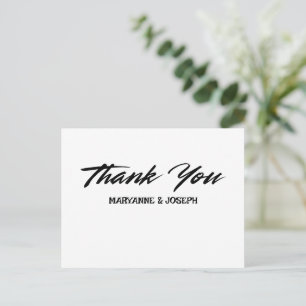 Hochzeitskarte Postkarte