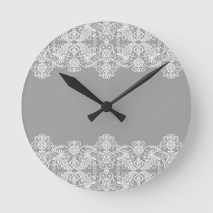 Hochzeitskarte Runde Wanduhr