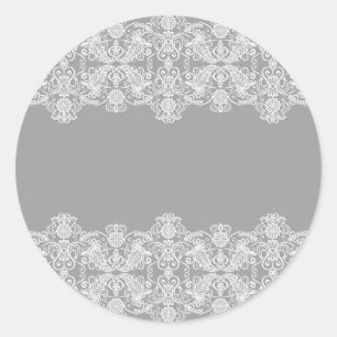 Hochzeitskarte Runder Aufkleber