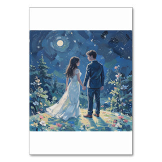 Hochzeitskarte Tischnummer