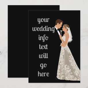 Hochzeitskarten & Einladungen, die Sie personalisi Einladung