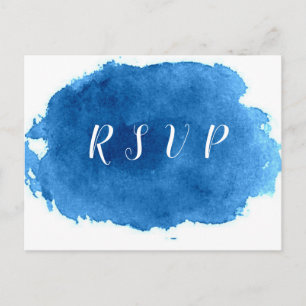 Hochzeitskarten für Hochzeitskarten mit blauem Was Einladungspostkarte