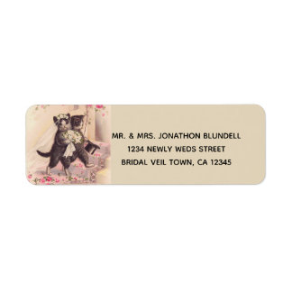 Hochzeitskatzen Vintage