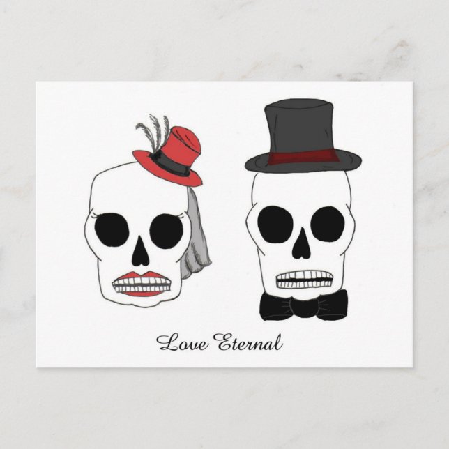 Hochzeitskellies Postkarte (Vorderseite)