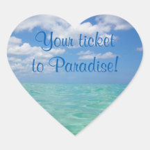 Hochzeitskleber für Siegel - Ozean III