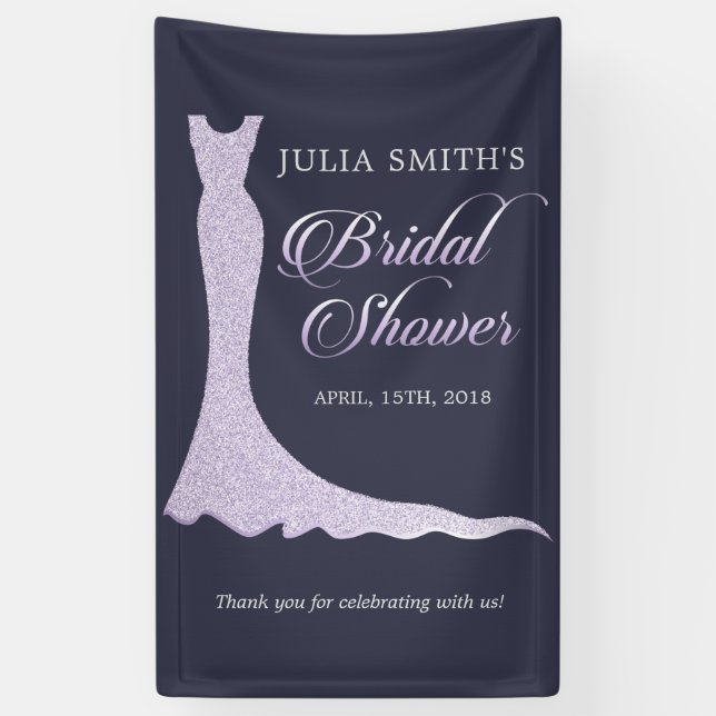 Hochzeitskleid Banner (Vertikal)