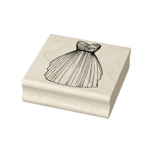 Hochzeitskleid Braut Prinzessin Gown Brautparty Gummistempel