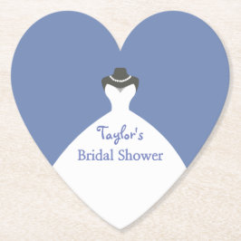 Hochzeitskleid Charm Brautparty Untersetzer