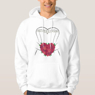 Hochzeitskleid, Einfache Hochzeits-Brautparty Hoodie