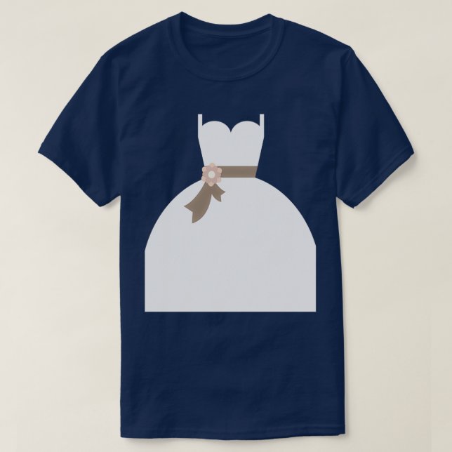 Hochzeitskleid - Junggeselinnen-Abschied 3 T-Shirt (Design vorne)