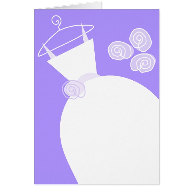 Hochzeitskleid Lila (Vorne)