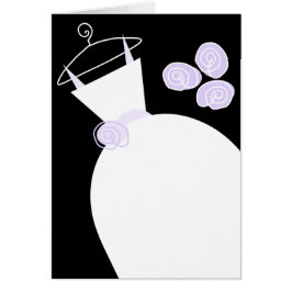 Hochzeitskleid Lila schwarz