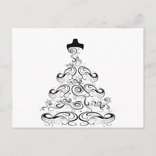 Hochzeitskleid Postkarte (Vorderseite)