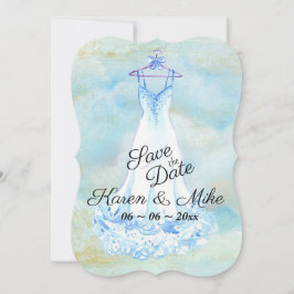 Hochzeitskleid Save The Date
